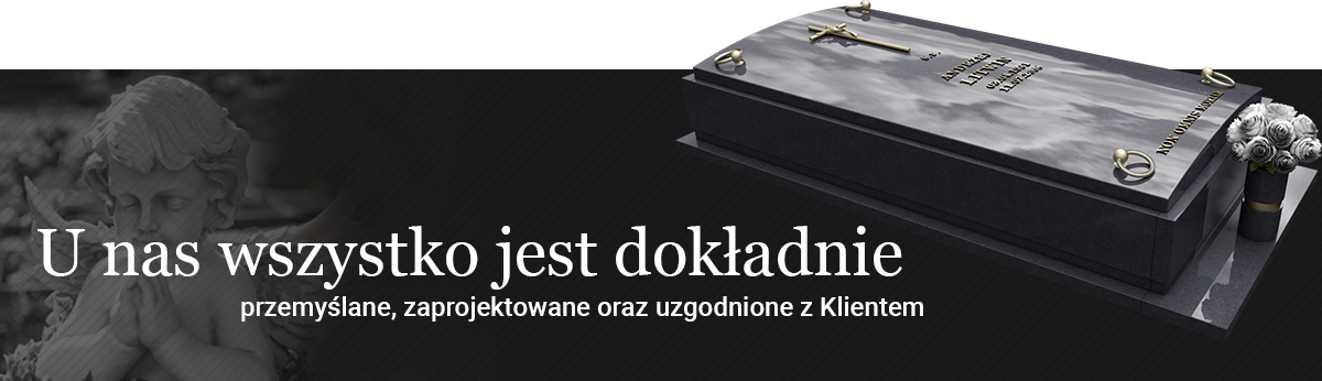 Nagrobek granitowy w Bydgoszczy