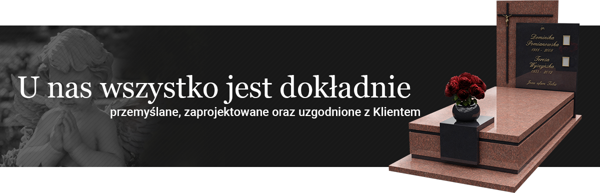 Luksusowy nagrobek urnowy w Bydgoszczy